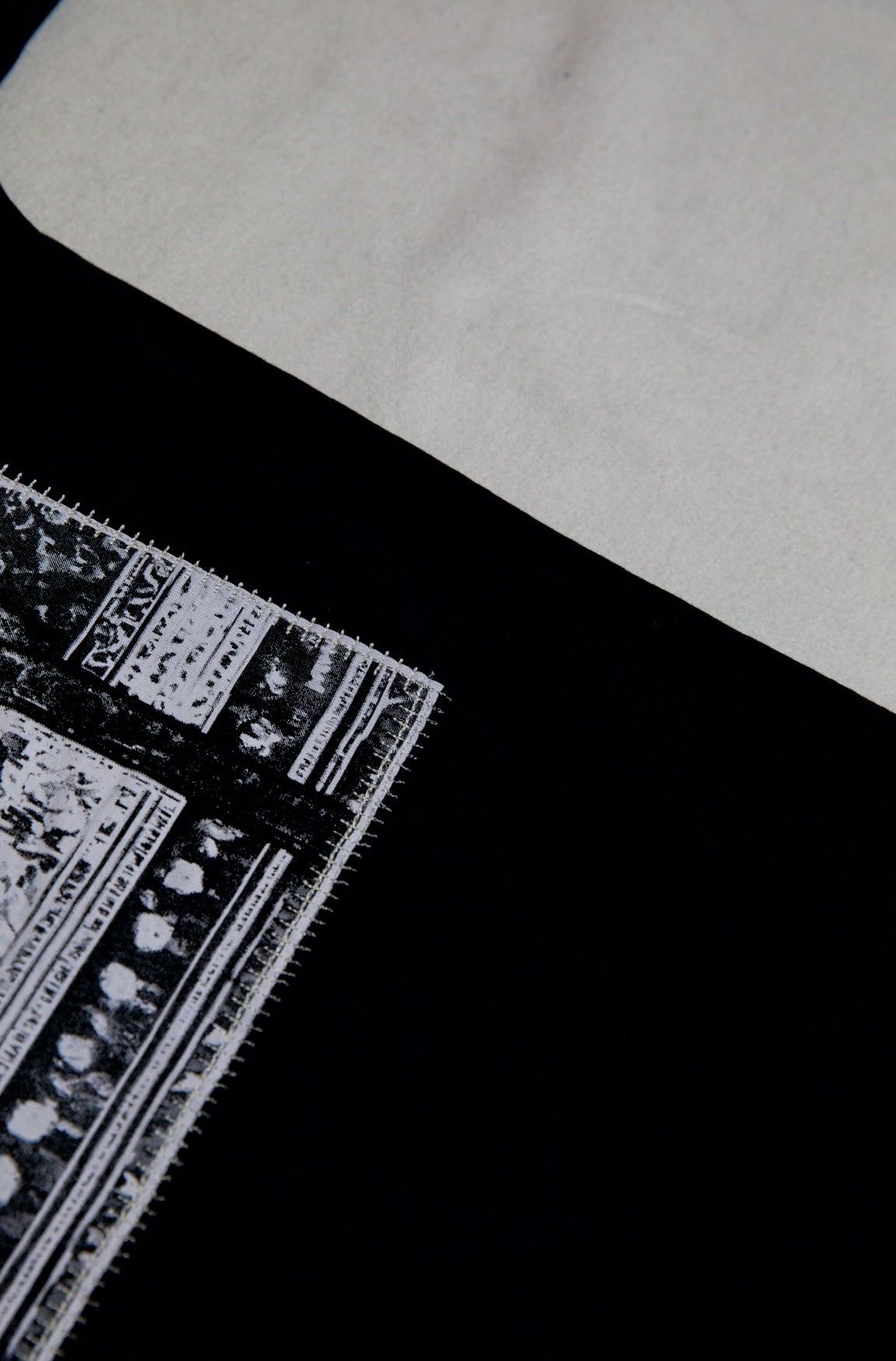 "ADHAAR" PRINTED & EMBROIDERED T-SHIRT