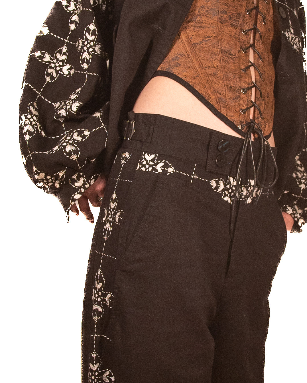JATRA - 003 EMBROIDERED PANTS