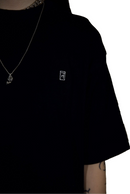 "ADHAAR" PRINTED & EMBROIDERED T-SHIRT