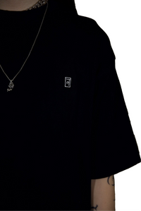 "ADHAAR" PRINTED & EMBROIDERED T-SHIRT