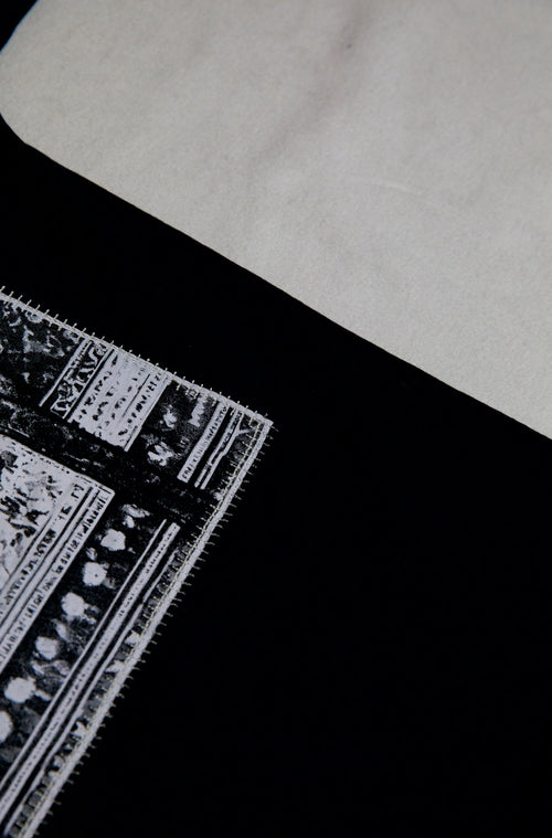 "ADHAAR" PRINTED & EMBROIDERED T-SHIRT