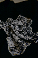 "ADHAAR" PRINTED & EMBROIDERED T-SHIRT