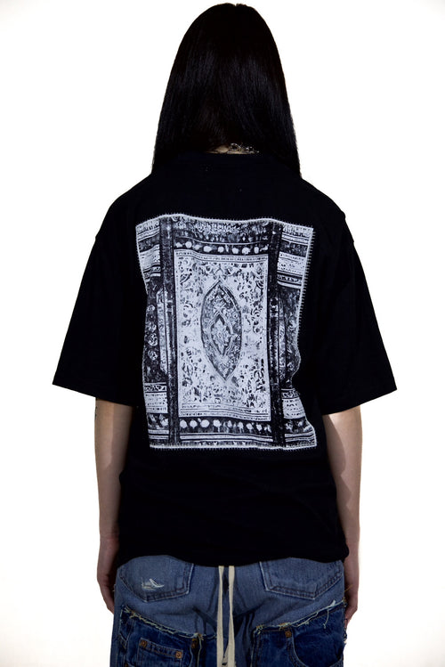 "ADHAAR" PRINTED & EMBROIDERED T-SHIRT