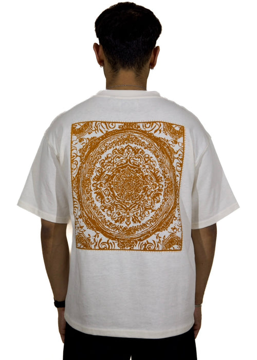 "RAJA" PRINTED & EMBROIDERED T-SHIRT