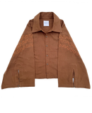 AYNA - 001 EMBROIDERED BUTTON UP SHIRT
