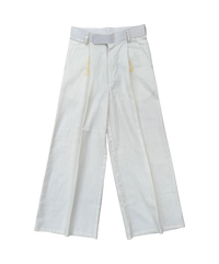 AYNA - 005 EMBROIDERED WIDE LEG PANTS
