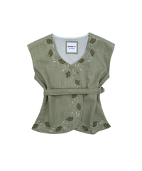 AYNA - 004 EMBROIDERED WAISTCOAT