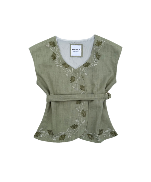 AYNA - 004 EMBROIDERED WAISTCOAT